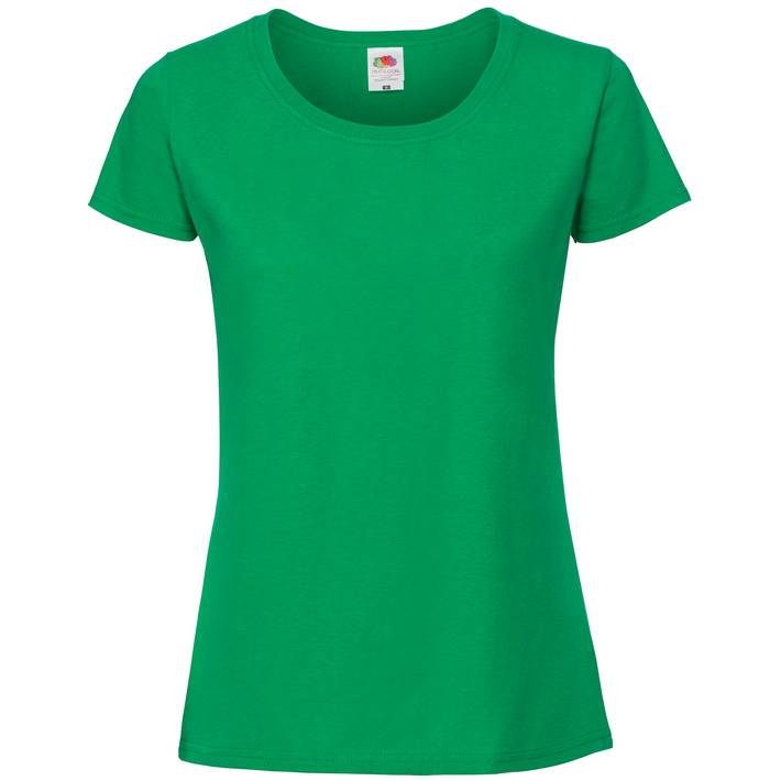 16.1424 F.O.L. - Lady-Fit Iconic 195 Ringspun T kelly green .520
