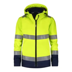 DASSY® MALAGA WOMEN ženska visokovidna softshell jakna