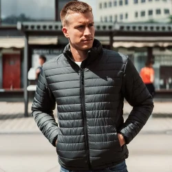 Moška prešita jakna em701