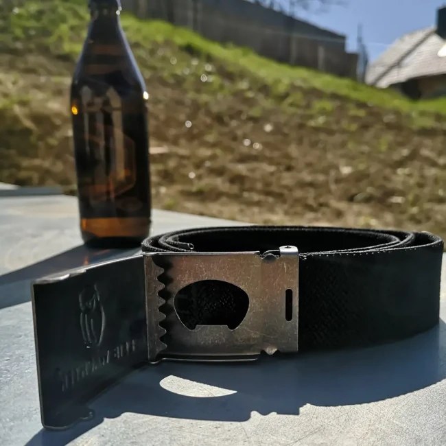 Flex Line elastičen pas s kovinsko zaponko