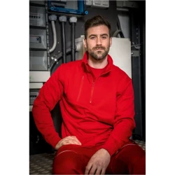 Pulover s kratko zadrgo Paul – Classic Line