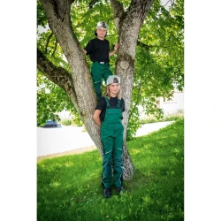 Flex Line otroške hlače z naramnicami in elastanom