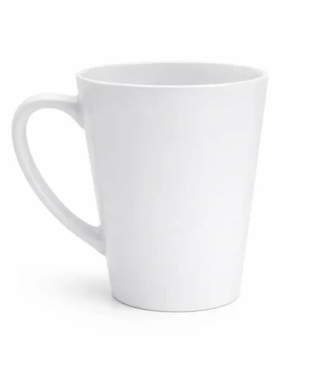 Bela skodelica LATTE za sublimacijo - 300 ml