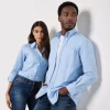 Delovna oxford bluza z dolgimi rokavi Kustom Kit KK 361 (26-28)