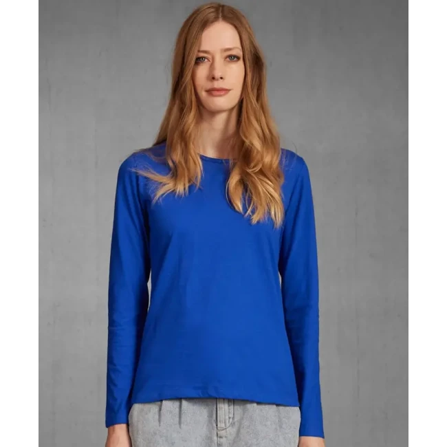 Ženska majica z dolgimi rokavi B&C #E150 LSL /women