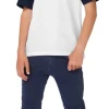 Otroška majica z raglan rokavi v kontrastni barvi B&C Base-Ball /kids
