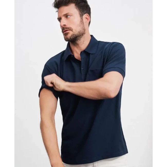 Polo majica z žepom na prsih Daiber JN 26