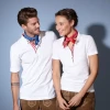Ženska polo majica iz piquéja s ljudskimi motivi Daiber JN 715