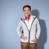 Ženska polo majica iz piquéja s ljudskimi motivi Daiber JN 715