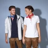 Ženska polo majica iz piquéja s ljudskimi motivi Daiber JN 715
