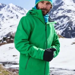 Moška trislojna zimska športna softshell jakna Daiber JN 1054