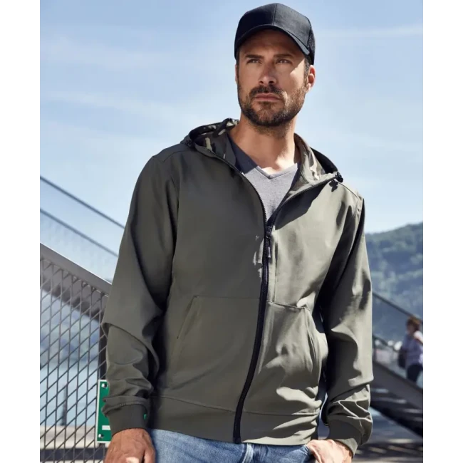 Moška s kapuco 2-slojna softshell jakna Daiber JN 1146