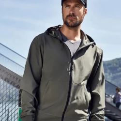 Moška s kapuco 2-slojna softshell jakna Daiber JN 1146