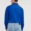 Poplin srajca z dolgimi rokavi Russell Athletic 934M