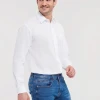 Poplin srajca z dolgimi rokavi Russell Athletic 934M