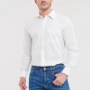 Poplin srajca z dolgimi rokavi Russell Athletic 936M