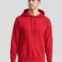 Moški pulover s kapuco in raglan rokavi F.O.L. Lightweight Hooded Sweat