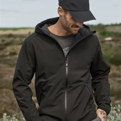 Troslojna softshell jakna s kapuco Performance TJ 9524 – Tee Jays