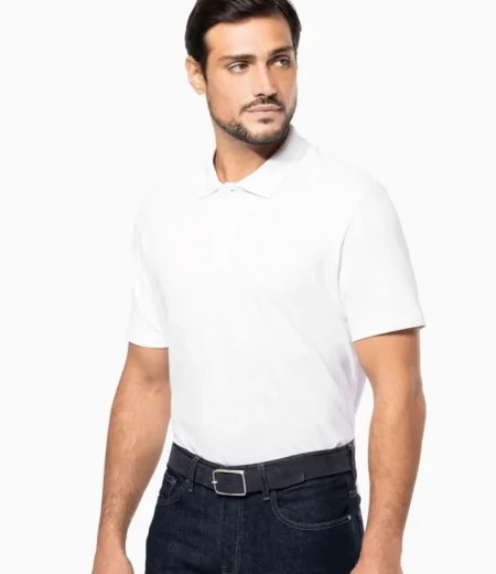 Moška raztegljiva Supima® polo majica Kariban Premium PK 200