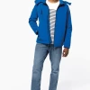 Moška s kapuco 3-slojna softshell jakna Kariban K 413