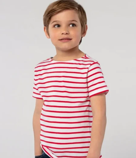 Otroška črtasta majica SOL'S Miles Kids