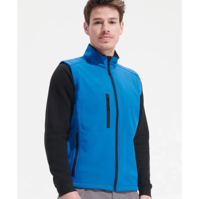 Moški 3-slojni softshell telovnik SOL'S Rallye Men