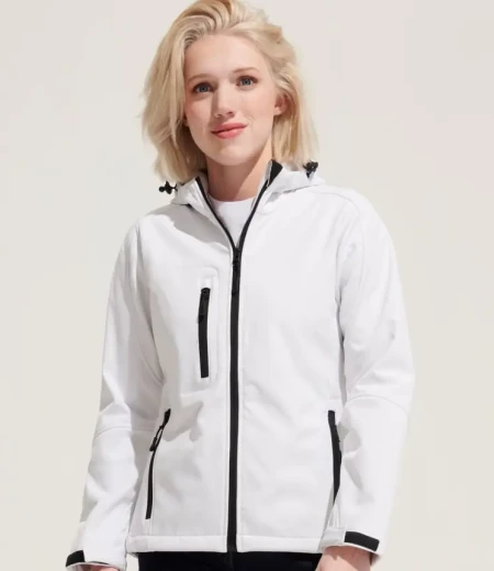 Ženska s kapuco 3-slojna softshell jakna SOL'S Replay Women