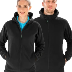 Mikroflis jakna s kapuco Result Recycled R 906X