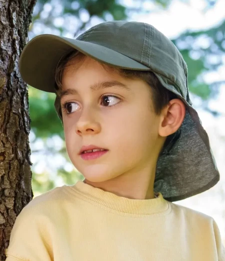 Otroška 6-delna kapa z zaščito za vrat Atlantis Kid Nomad-S