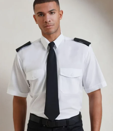 Pilotska srajca s kratkimi rokavi Premier PR 212