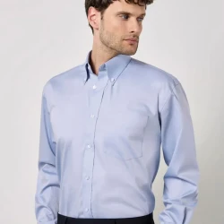 Oxford srajca z dolgimi rokavi Kustom Kit KK 105 (18,5-23)