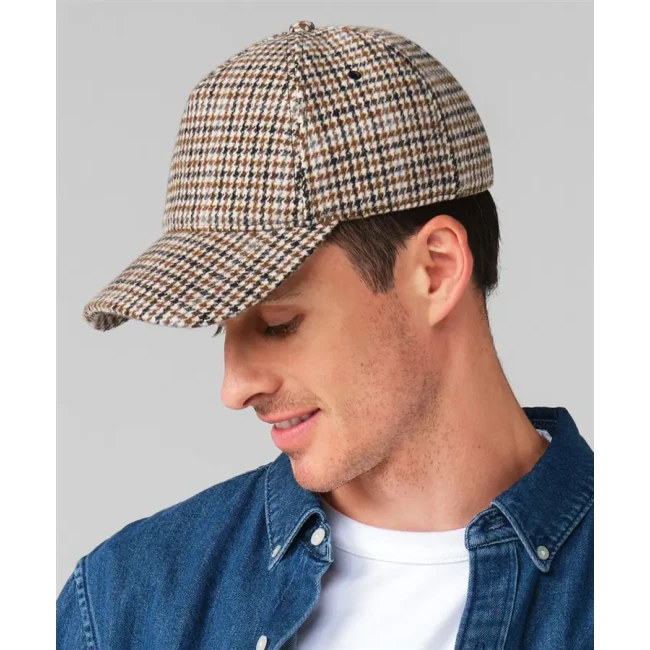 Petdelna kapa Wool Blend Check B 625 – Beechfield