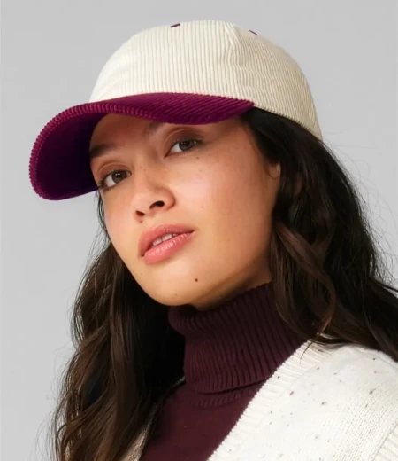 Šestdelna kapa Contrast Corduroy B 690 – Beechfield