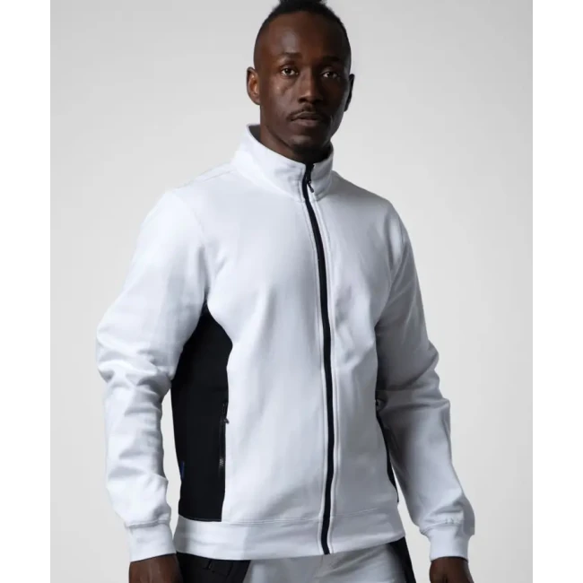 Težka dvoslojna delovna jopica s kapuco ProJob 2129 Sweatshirt Full Zip