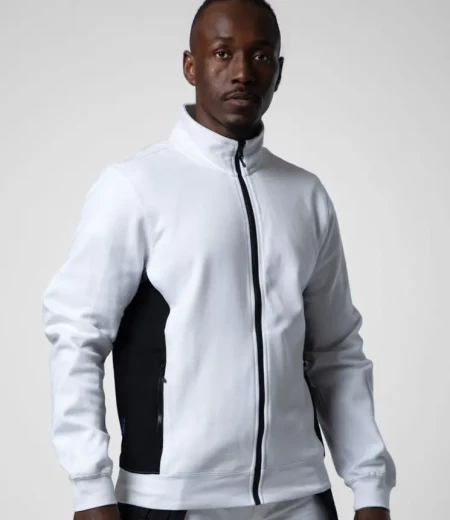Težka dvoslojna delovna jopica s kapuco ProJob 2129 Sweatshirt Full Zip