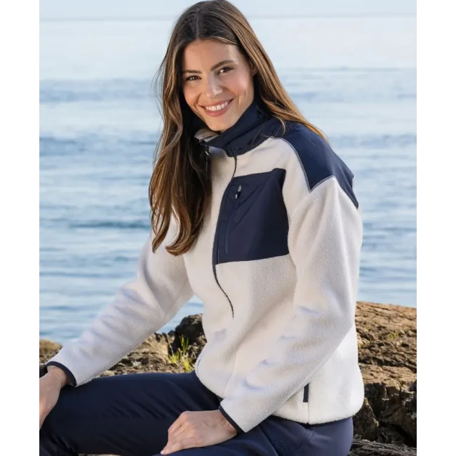 Ženska sherpa flis jakna Cutter & Buck Cascade Sherpa Women