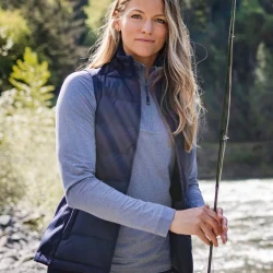 Ženski hibridni telovnik Cutter & Buck Oak Harbor Vest Women