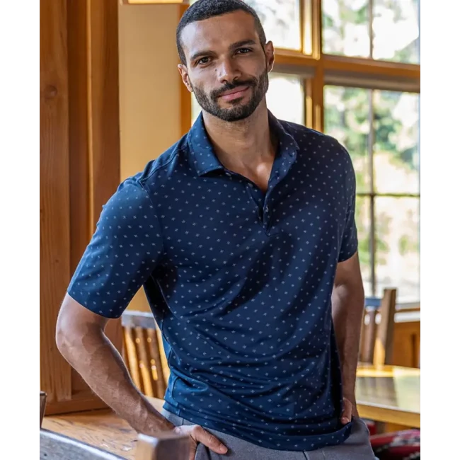 Moška funkcionalna polo majica Cutter & Buck Virtue Polo Printed Men