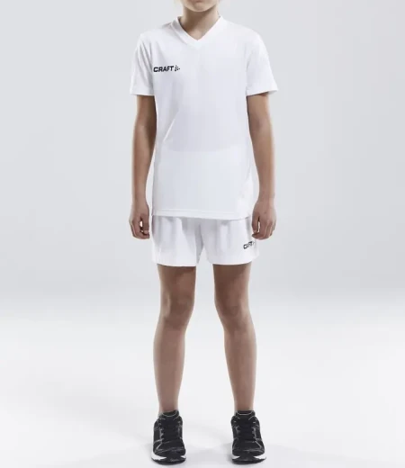 Otroška športna srajca z V-izrezom Craft TW Squad Go Jersey Solid Jr