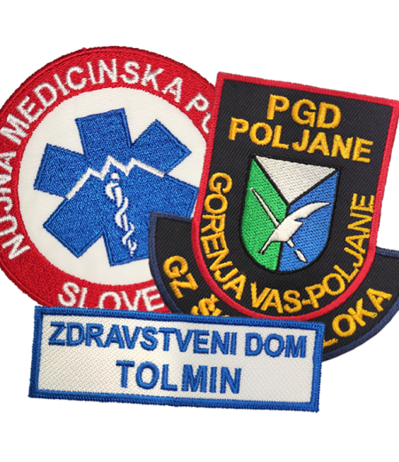 Našitki za gasilce in reševalce
