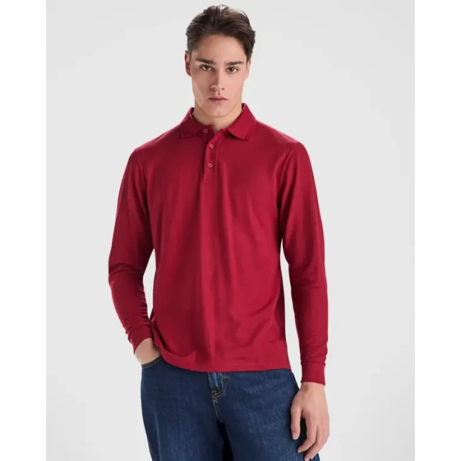 Polo majica z dolgimi rokavi CARPE