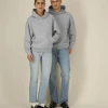 Unisex pulover s kapuco sproščenega kroja Chaser