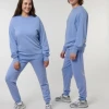 Unisex pulover brez kapuce z barvanjem po izdelavi iz prevešanke Matcher Vintage