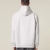 Unisex pulover s kapuco sproščenega kroja z raglan rokavi Striker