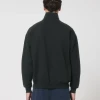 Unisex pulover s kratko zadrgo širšega ravnega kroja s suhim otipom Miller Dry