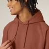Unisex pulover s kapuco sproščenega kroja z raglan rokavi Striker