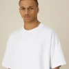 Težka unisex majica širšega ravnega kroja Asher