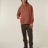 Unisex pulover s kapuco sproščenega kroja z raglan rokavi Striker