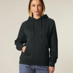 Unisex pulover s kapuco sproščenega kroja z raglan rokavi Striker