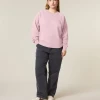 Ženski pulover brez kapuce z raglan rokavi Stella Clara